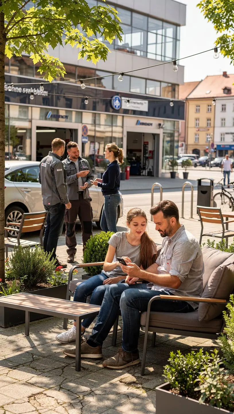 Sklad náhradných dielov pre rôzne značky automobilov pripravený na rýchlu výmenu